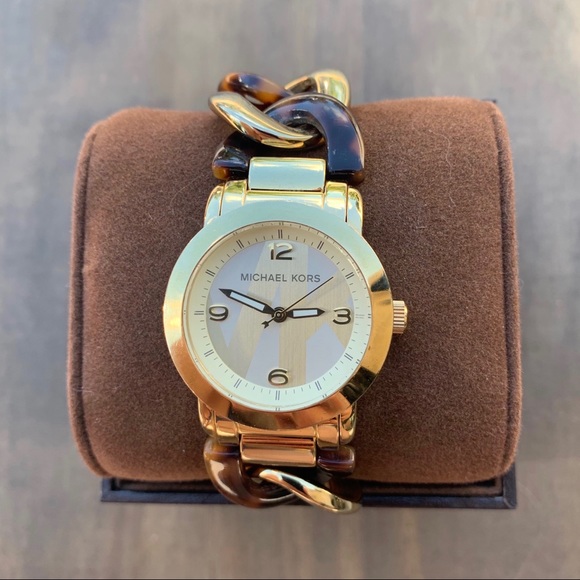 Michael Kors Tortoise Watch
